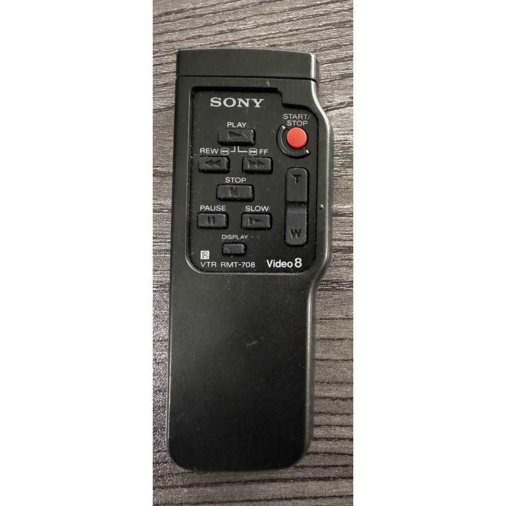 Sony RMT-708  VTR Video 8 Handycam Remote Control OEM Original